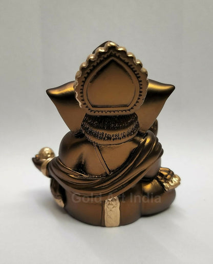 Gold Art India Gaddi Ganesh Idol - Distacart