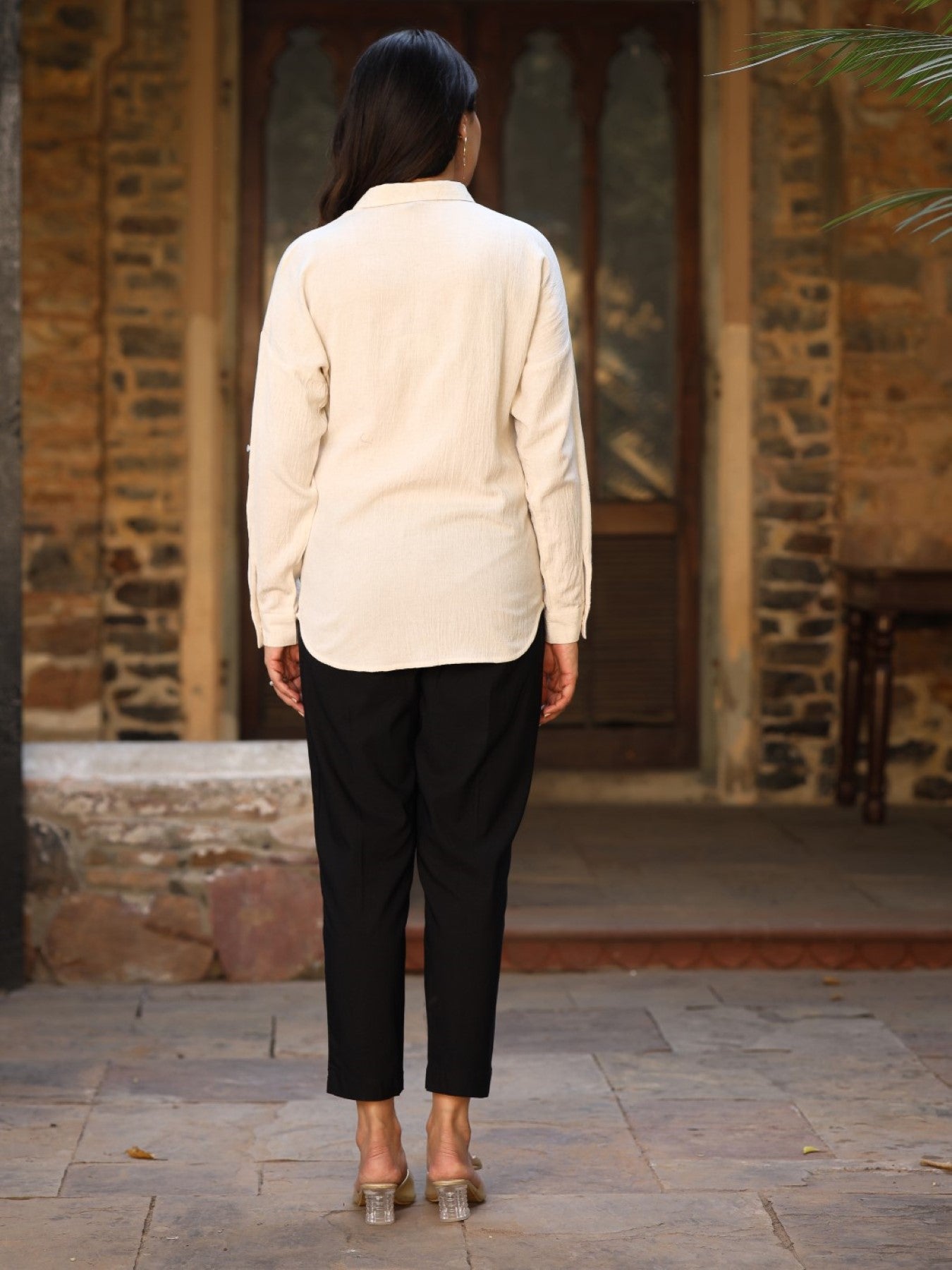 Juniper Women's Rayon Flex Embroidered Women's Shirt - Distacart