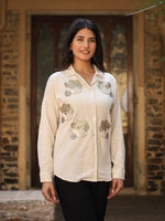 Thumbnail for Juniper Women's Rayon Flex Embroidered Women's Shirt - Distacart