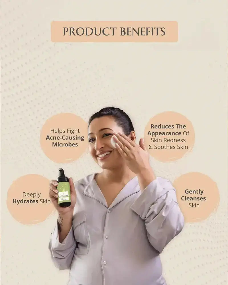AreoVeda Face Wash and Eye Serum Duo - Distacart