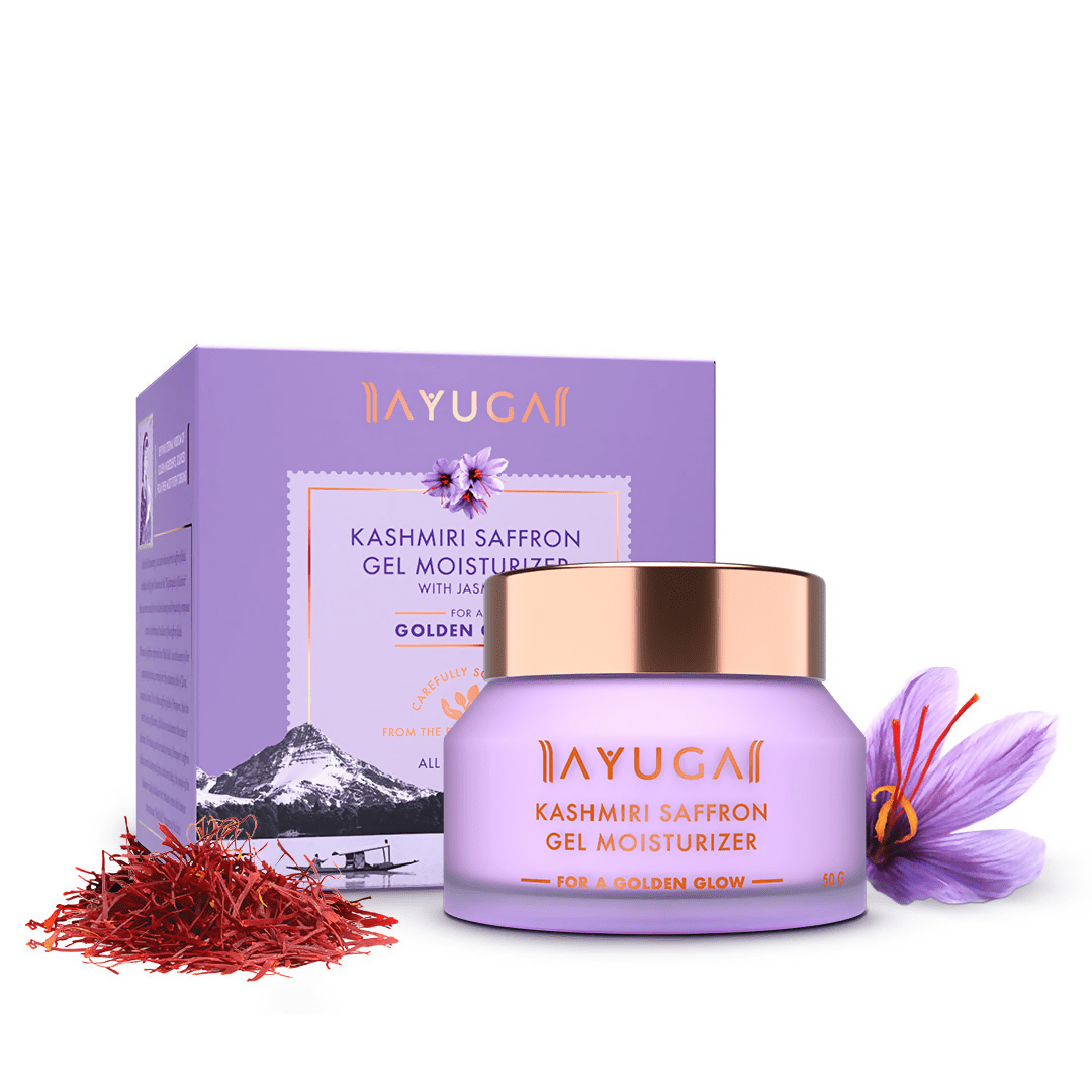 Ayuga Kashmiri Saffron Gel Moisturizer - Distacart