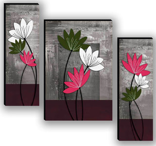 Tehzeeb Creations Set Of 3 Digital Wall Painting