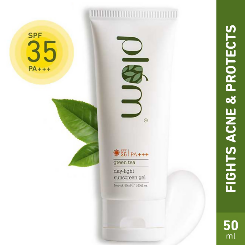 Plum Green Tea Day-Light Broad Spectrum Sunscreen Gel SPF 35 PA+++ UVA/B - Distacart