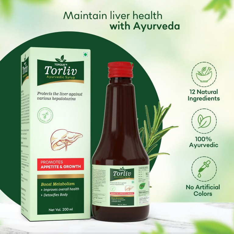 Torque's Torliv Ayurvedic Syrup - Distacart