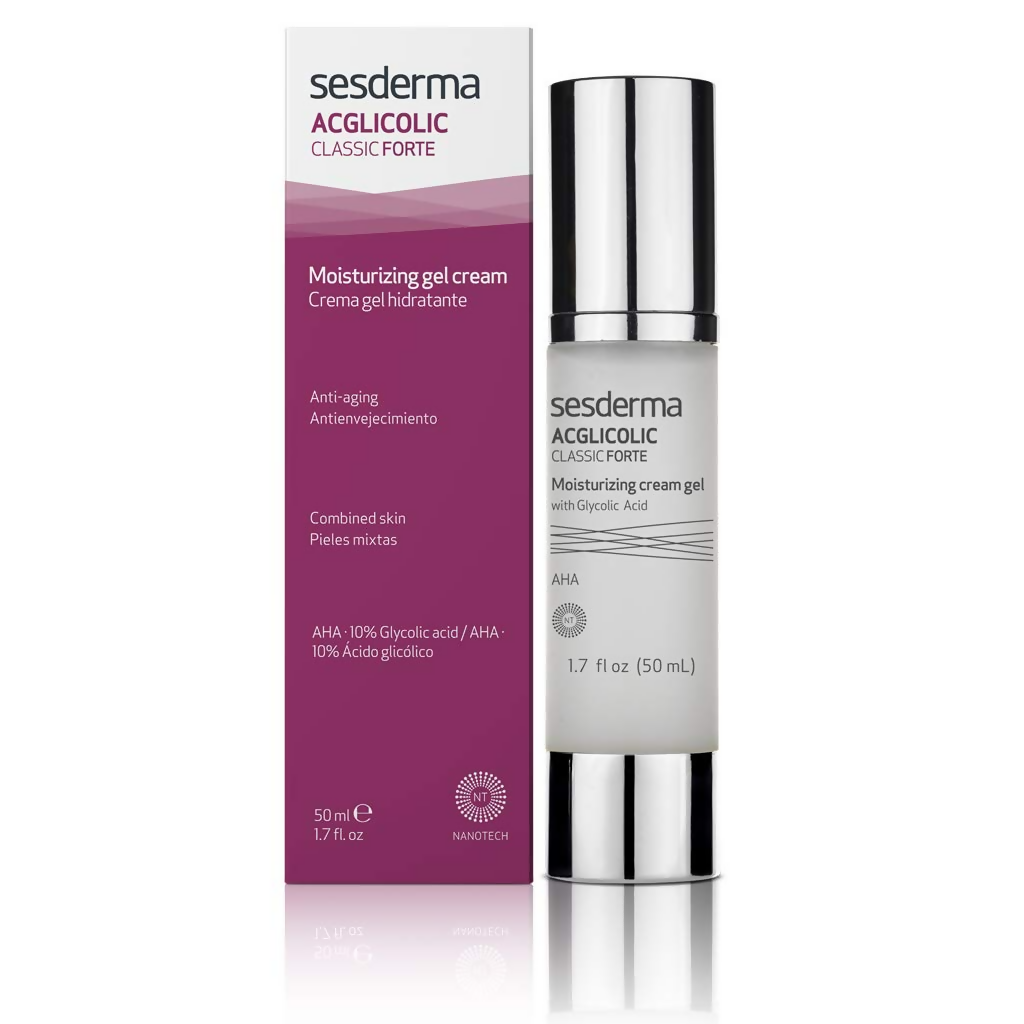Sesderma Acglicolic Classic Forte Moisturizing Gel Cream - Distacart