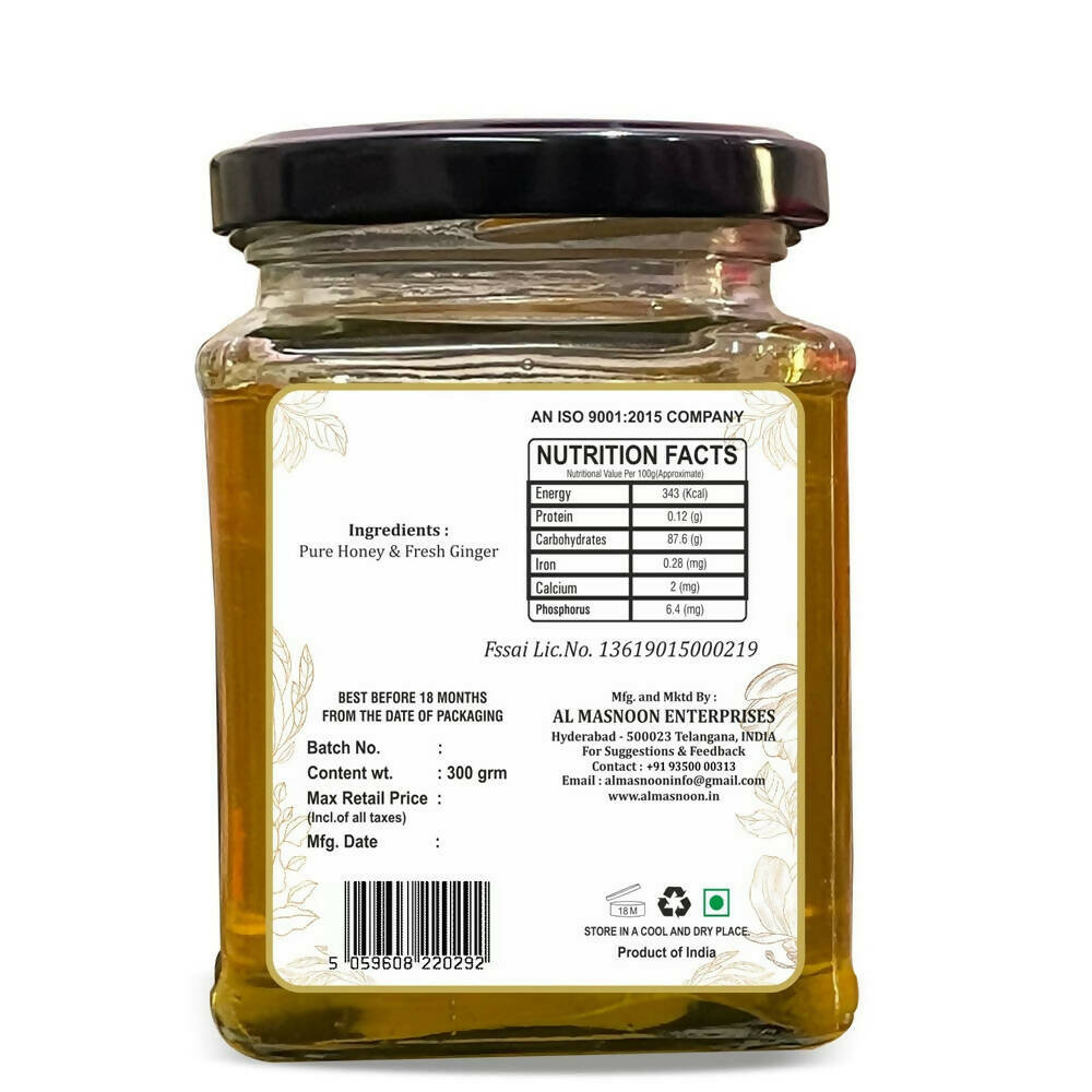 Al Masnoon Honey With Ginger - Distacart
