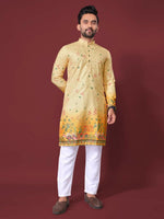 Thumbnail for Anaita Yellow Multi Color Kurta - Distacart