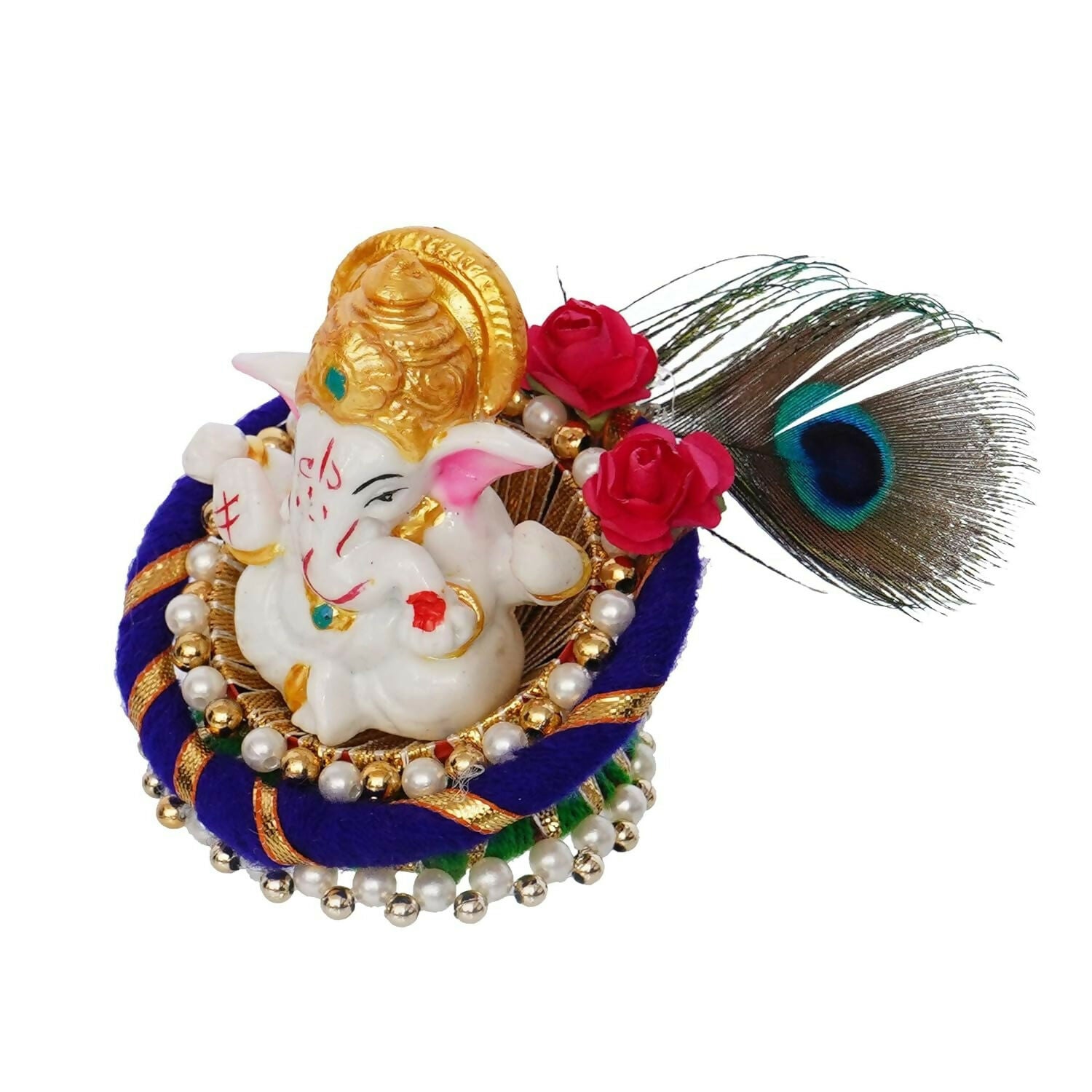 eCraftIndia Polyresin Lord Ganesha Idol - Distacart