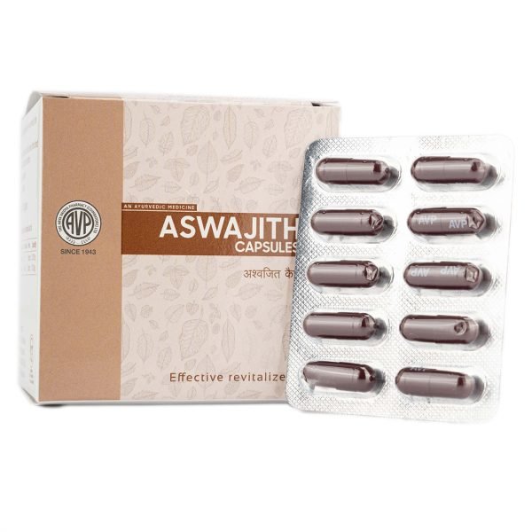 AVP Ayurveda Aswajith Capsules - Distacart