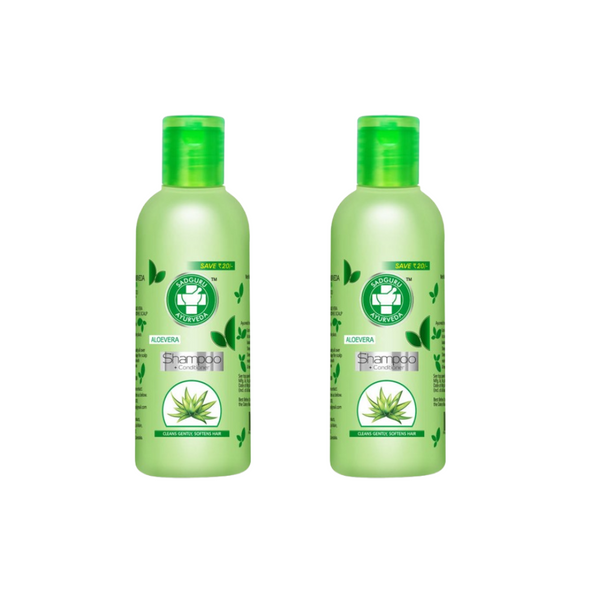 Sadguru Ayurveda Aloevera Shampoo + Conditioner