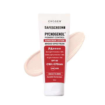 Chosen Safescreen Pycnogenol Pigment Control Sunscreen Lotion Spf 50+ - Dista