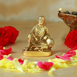 Thumbnail for Estele God-Plated Sirdi Wale Sai Baba Idol for Home/Car decor - Distacart