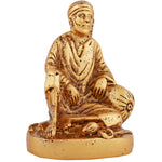 Thumbnail for Estele God-Plated Sirdi Wale Sai Baba Idol for Home/Car decor - Distacart
