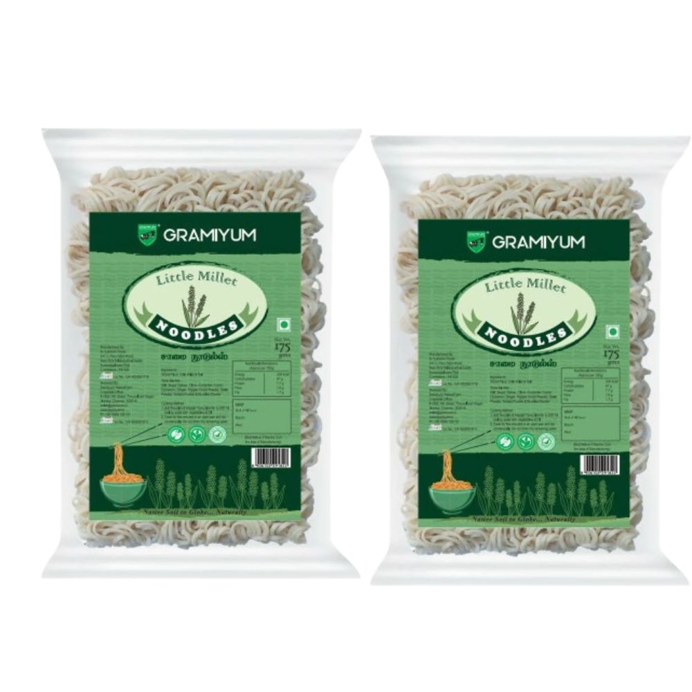 Gramiyum Little Millet Noodles - Saamai Noodles - Distacart