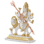 Thumbnail for Estele Gold-Polished Religious goddess Durga Ma Idol for Pooja & Car decor - Distacart