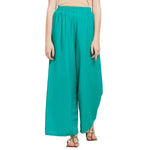 Thumbnail for Rama Plain Rayon Ankle Length Palazzo - Hiral Fashion