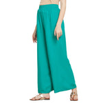 Thumbnail for Rama Plain Rayon Ankle Length Palazzo - Hiral Fashion