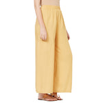 Thumbnail for Skin Plain Rayon Ankle Length Palazzo - Hiral Fashion