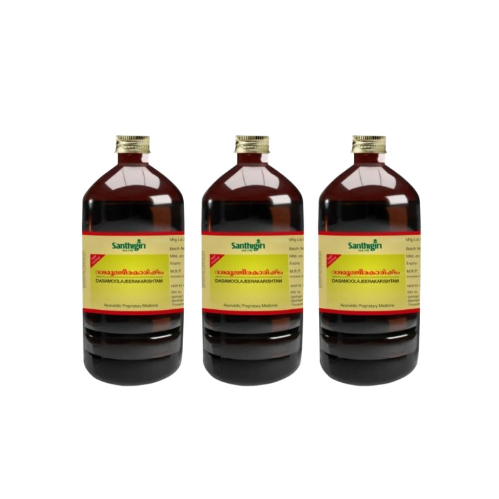 Santhigiri Dasamoolajeerakarishtam - Distacart