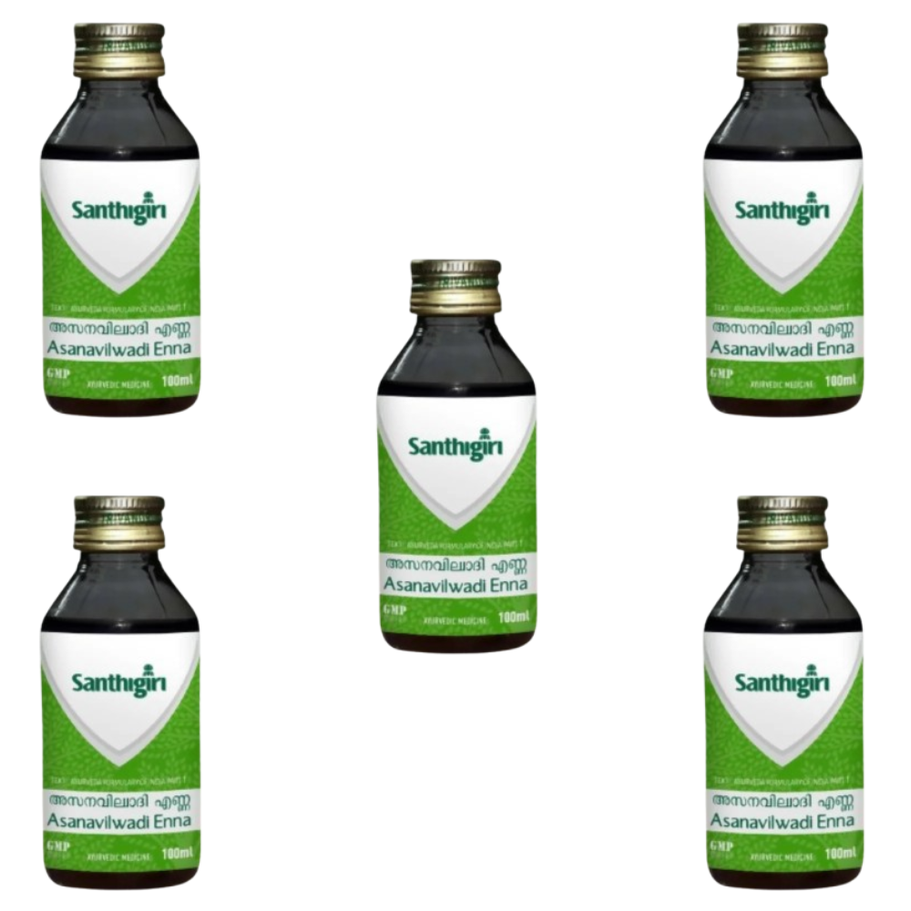 Santhigiri Asanavilwadi Enna Thailam - Distacart
