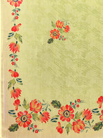 Thumbnail for Janasya Light Green Georgette Floral Printed Saree