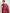 Janasya Magenta Silk Blend Floral Jacquard Saree