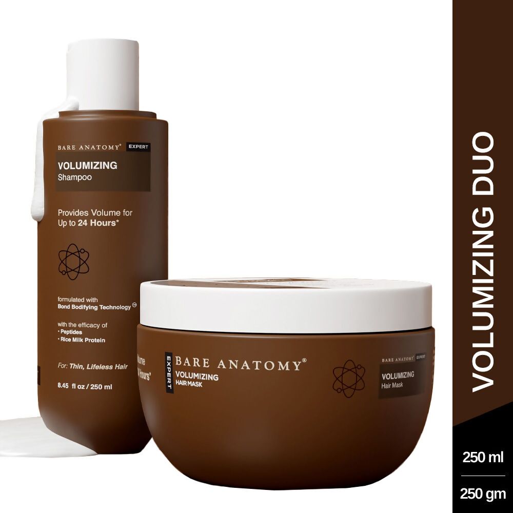 Bare Anatomy Expert Volumizing Shampoo And Hair Mask - Distacart
