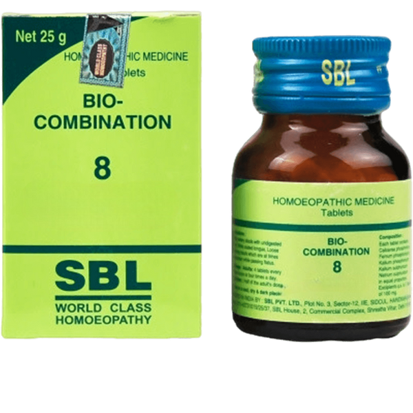 SBL Homeopathy Bio-Combination 8 Tablets - Distacart