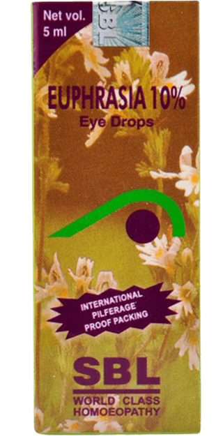 SBL Homeopathy Euphrasia 10% Eye Drops