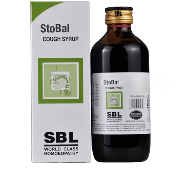 SBL Homeopathy Stobal Cough Syrup - Distacart