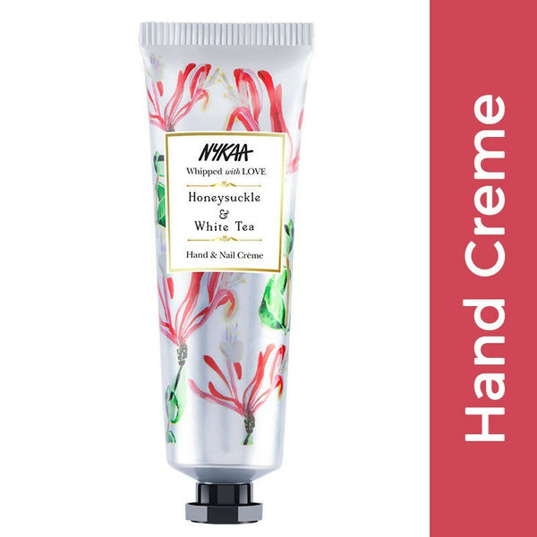Nykaa Honey Suckle & White Tea Hand & Nail Creme - Distacart