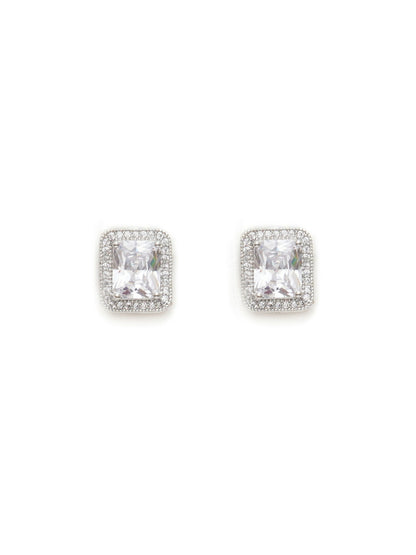 stone stud (white) - Ruby Raang - Distacart