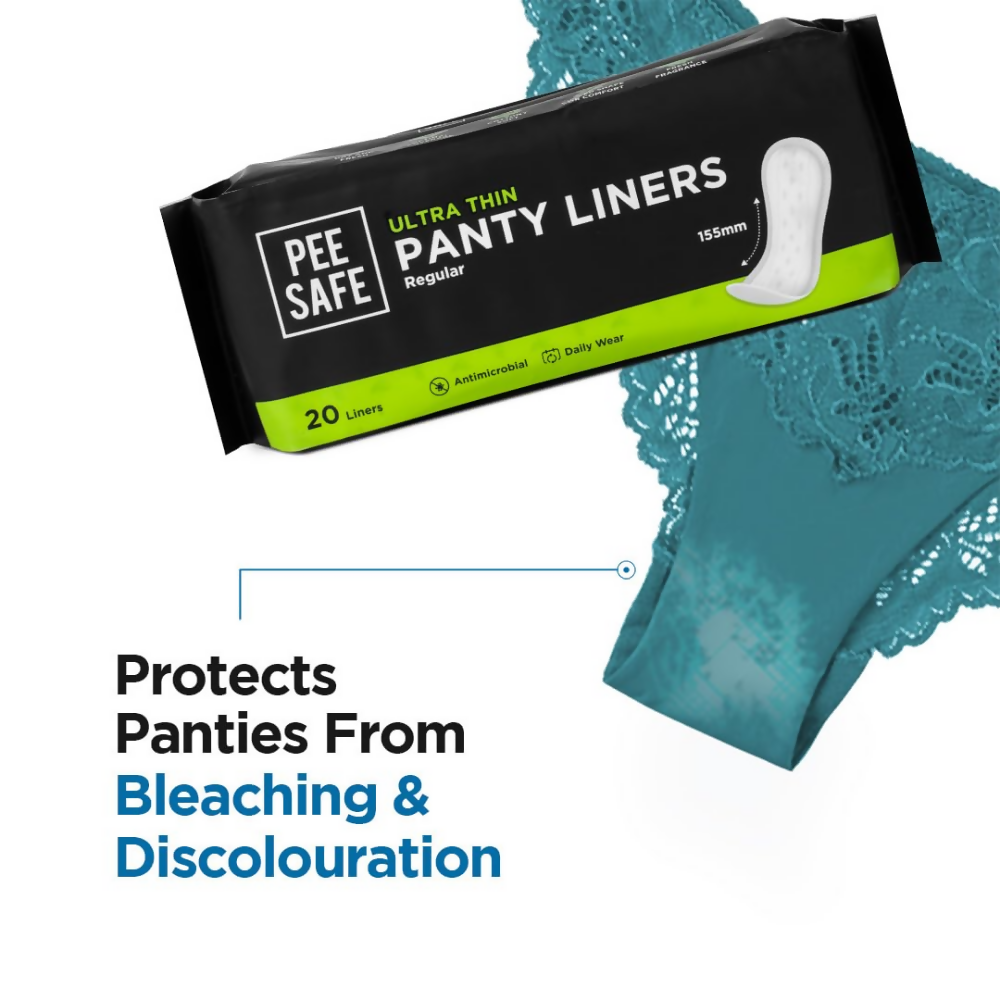 Pee Safe Panty Liners For Women (Small Size) - Dista