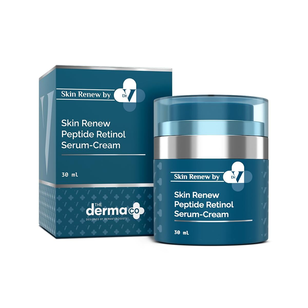 The Derma Co Dr.V Skin Renew Peptide Retinol Serum-Cream - Distacart