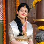 Thumbnail for NOZ2TOZ Women Banarasi Silk Woven Saree With Blouse Piece - White - Distacart