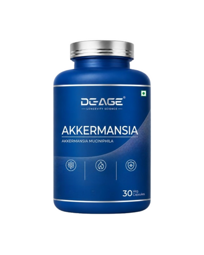 Pure Nutrition DeAge Akkermansia Muciniphila 150mg Veg Capsules - Dista
