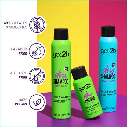 Got2b Dry Shampoo Instant Fresh Up - Distacart