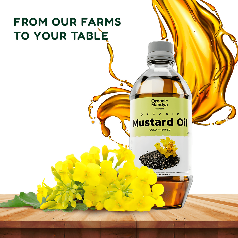 Organic Mandya Mustard Oil - Distacart