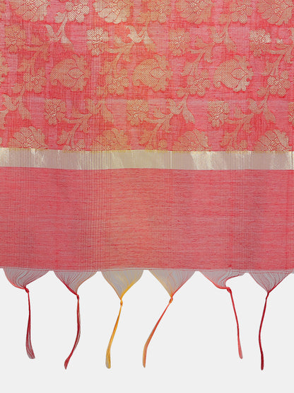 Janasya Gold Poly Silk Solid Set - Distacart