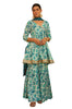 Janasya White Cotton Floral Printed Set - Distacart