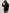 Lyush Women Black Fleece Oversized Hoodie