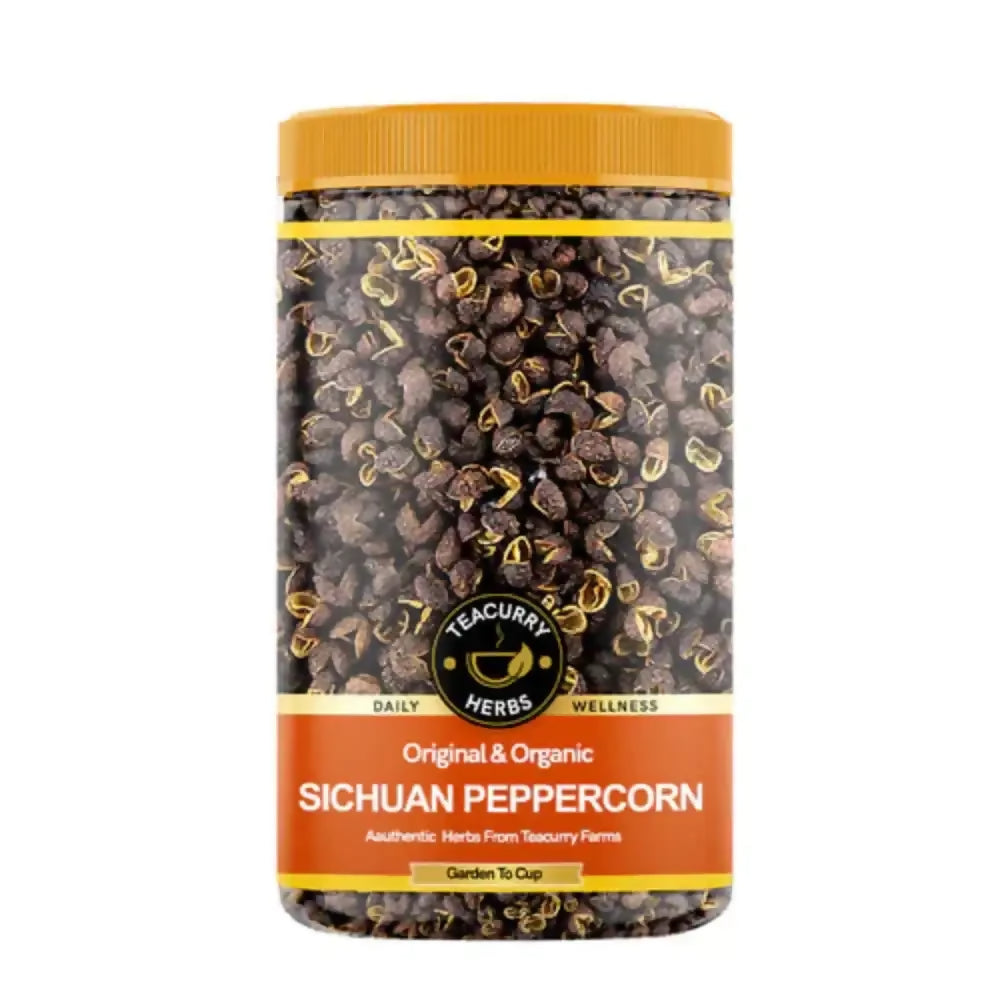Teacurry Organic Sichuan Peppercorn - Authentic Schezwan Pepper - Distacart