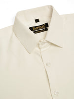 Thumbnail for Jainish Men's Cotton Solid Formal Shirt - White - Distacart