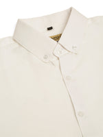 Thumbnail for Jainish Men's Cotton Solid Formal Shirt - White - Distacart