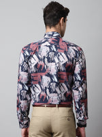 Thumbnail for Jainish Men's Grey Classic Printed Formal Shirt - Distacart