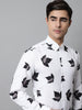 Jainish Men's Regular Fit Printed Pure Cotton Formal Shirt - Distacart