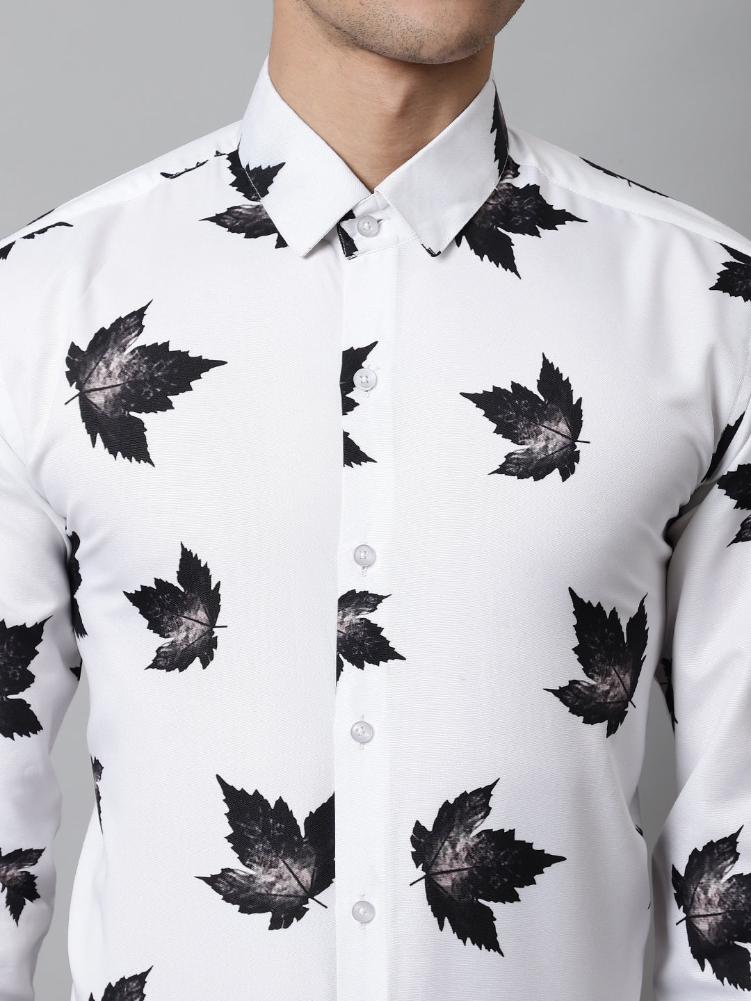 Jainish Men's Regular Fit Printed Pure Cotton Formal Shirt - Distacart