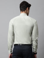 Thumbnail for Jainish Men's Pista Green Micro Ditsy Printed Pure Cotton Formal Shirt - Distacart