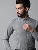 Jainish Men's Black Micro Checked Causal Shirt - Distacart