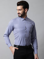 Thumbnail for Jainish Men's Navy Blue Micro Checked Causal Shirt - Distacart